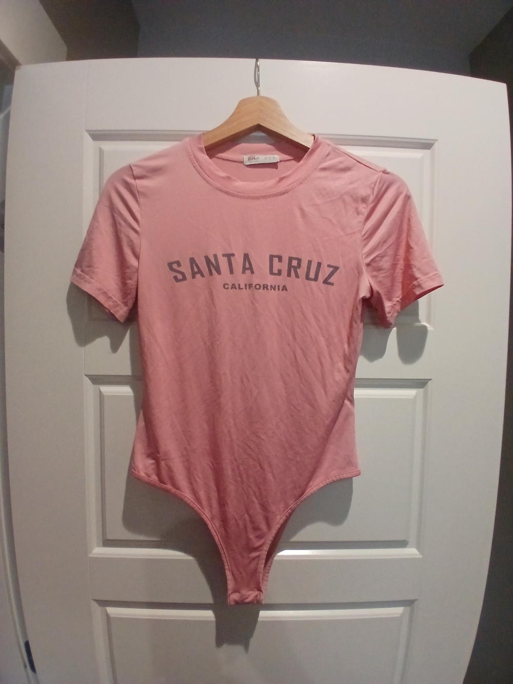 Santa Cruz Pink Graphic Bodysuit - Women